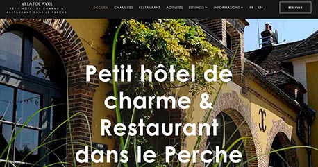 Restaurant à Moutiers-au-Perche dans l'Orne 61 : Villa Fol Avril 